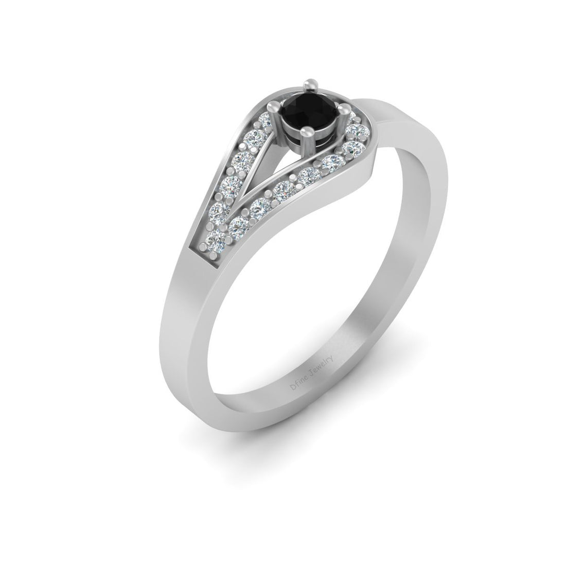 PEAR SHAPED ENGAGEMENT RING
