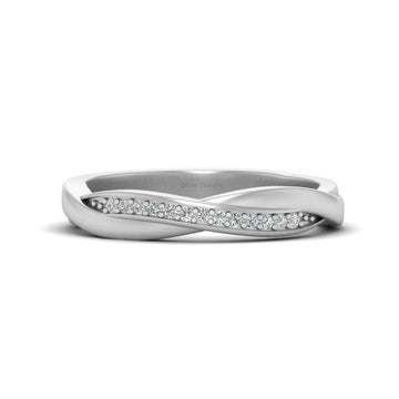 STERLING SILVER TWISTED RING