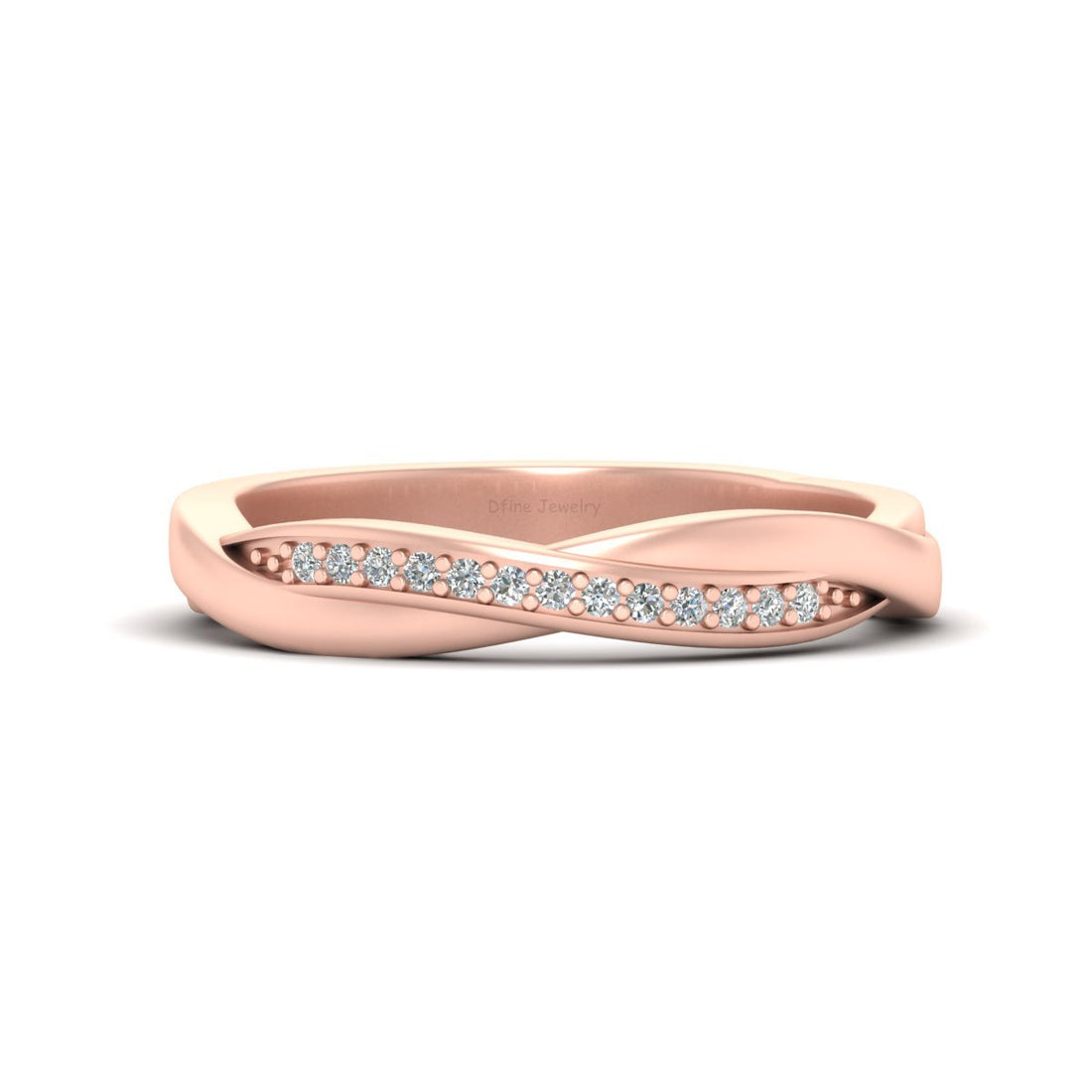 STERLING SILVER TWISTED RING