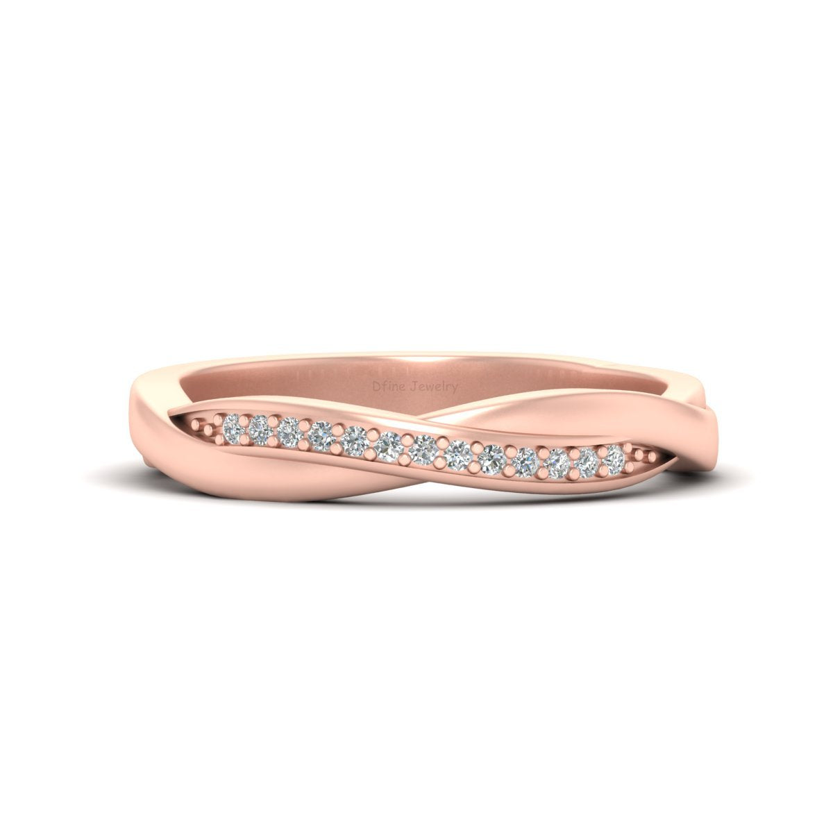 STERLING SILVER TWISTED RING