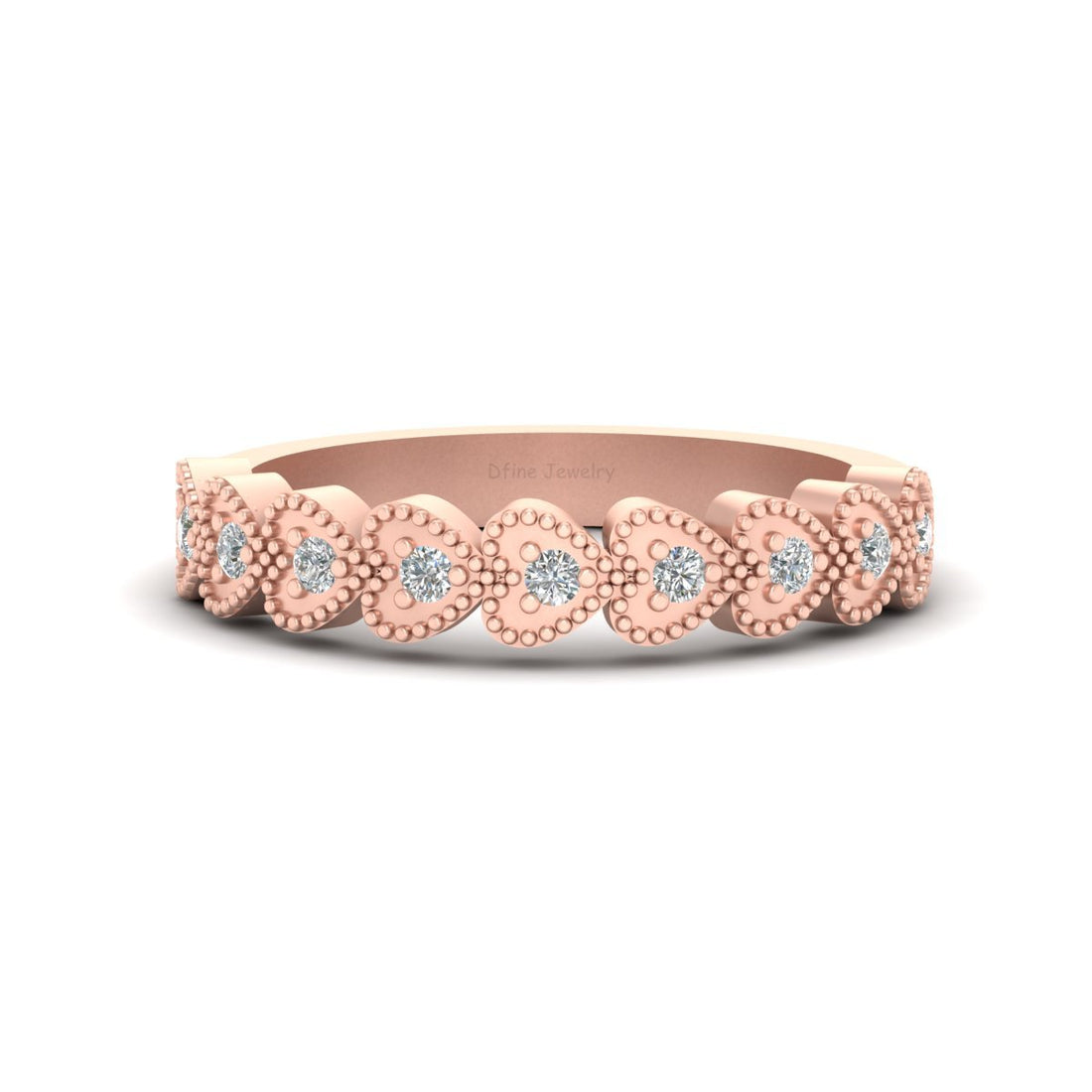 DIAMOND HEART PROMISE RING