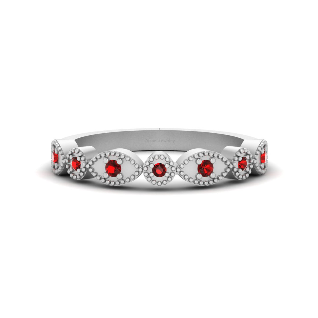 RED CZ PROMISE RING