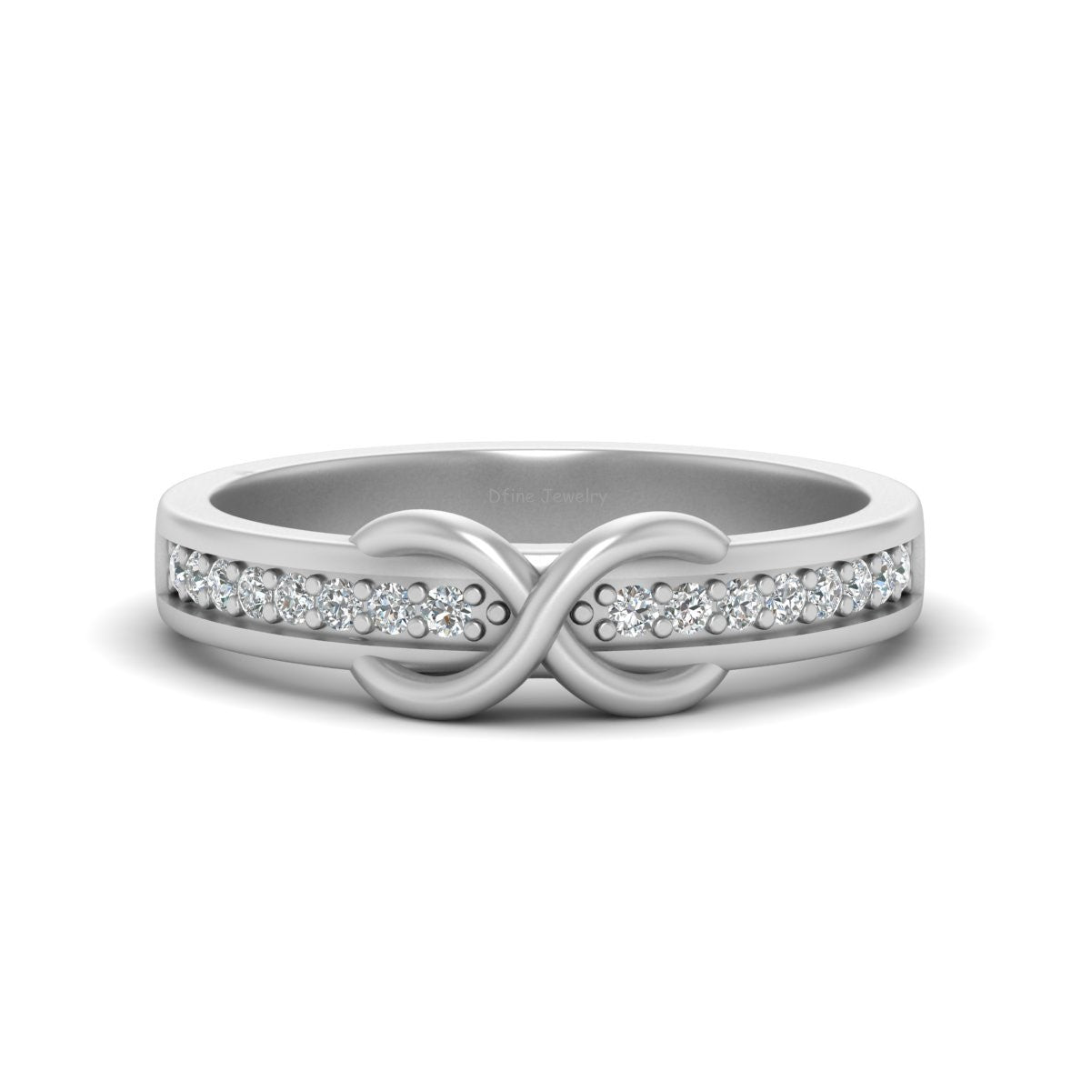 INFINITY WEDDING RING BAND