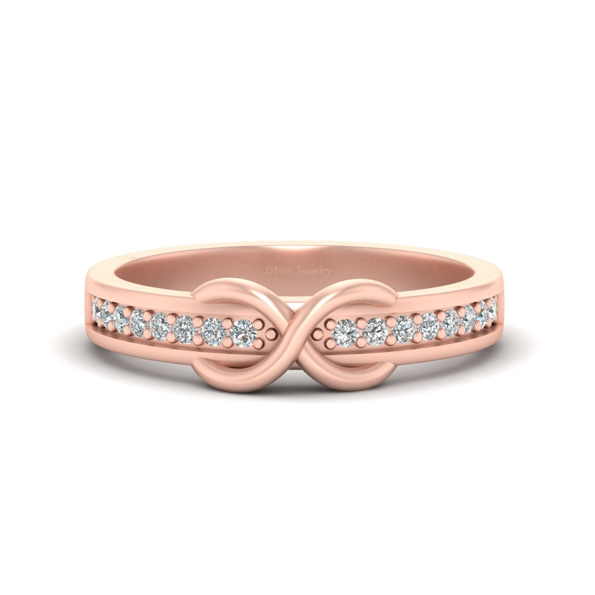 INFINITY WEDDING RING BAND