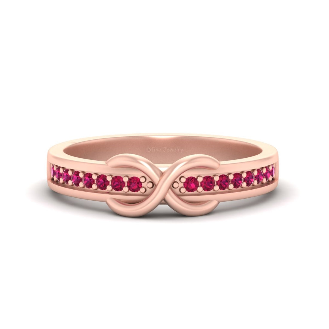 INFINITY ENGAGEMENT RING FOR HER