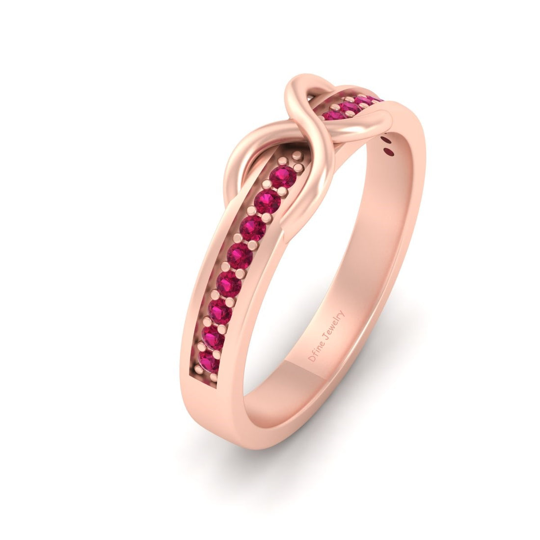 INFINITY ENGAGEMENT RING FOR HER