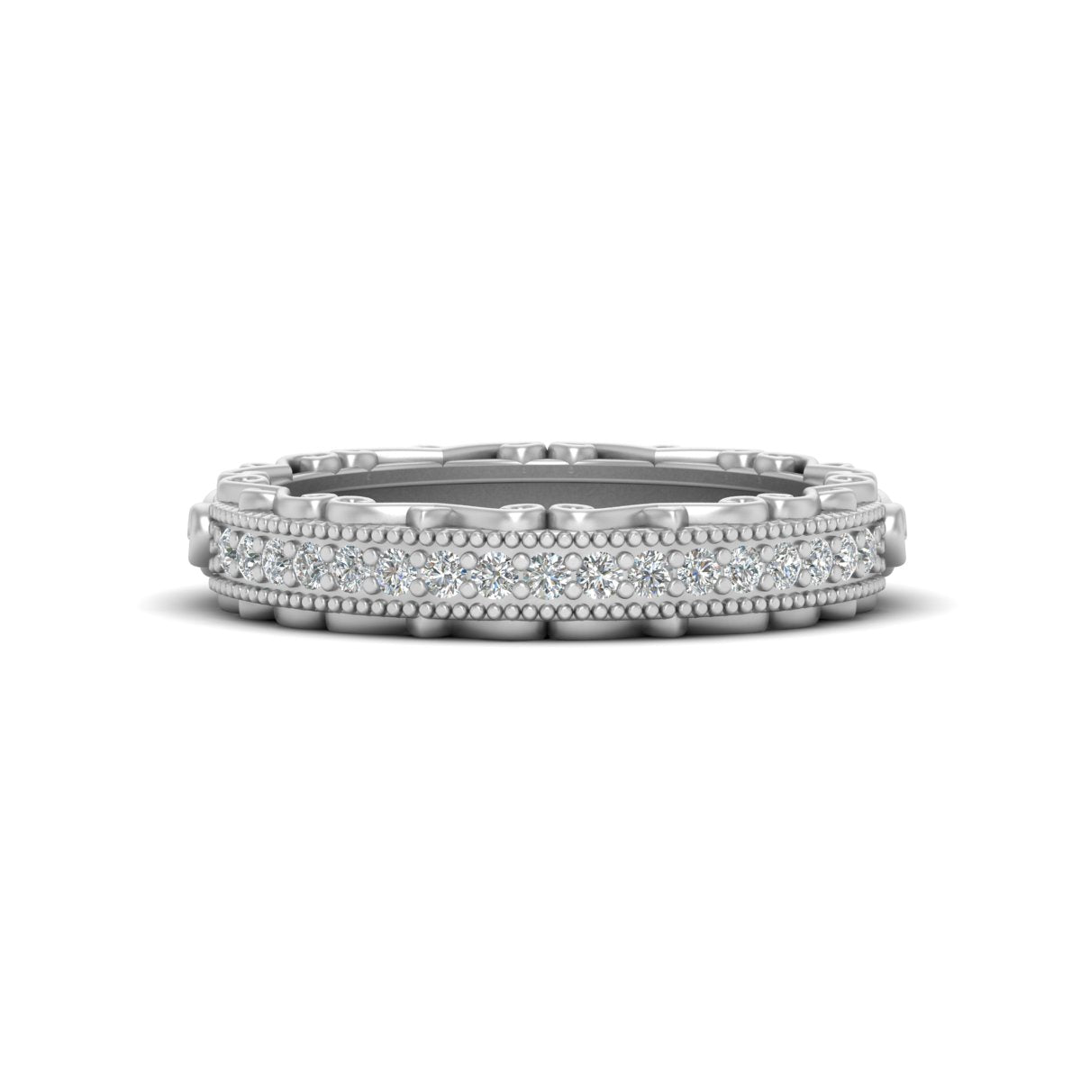DESIGNER WEDDING BAND FOR HER