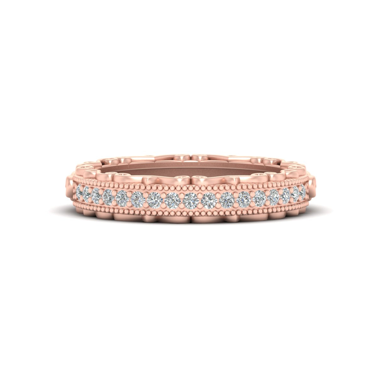 DESIGNER WEDDING BAND FOR HER