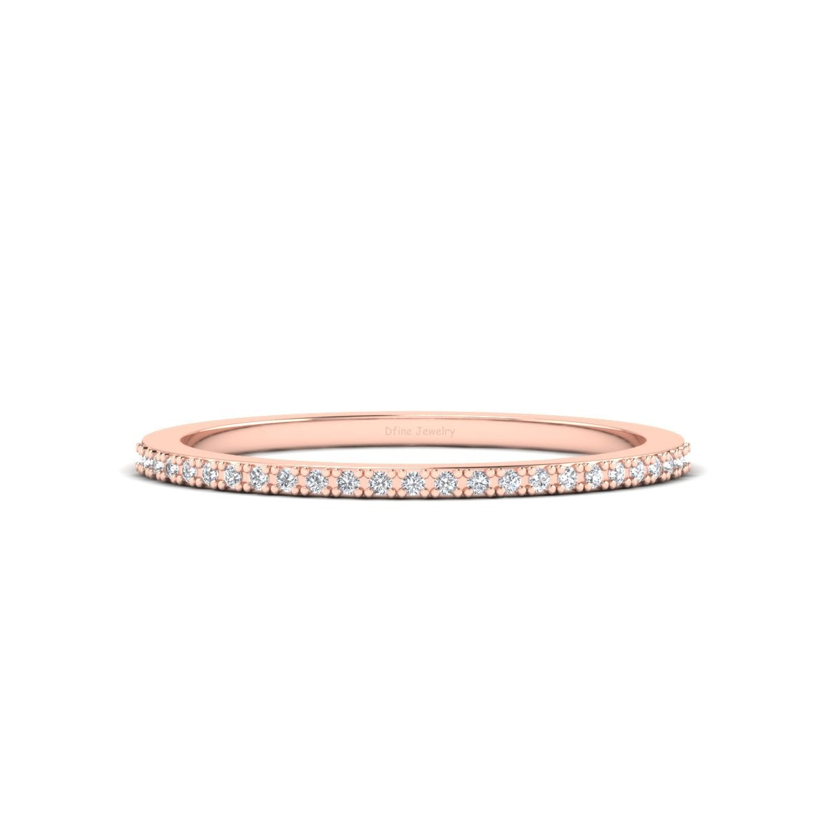 0.20CTTW DIAMOND WEDDING BAND