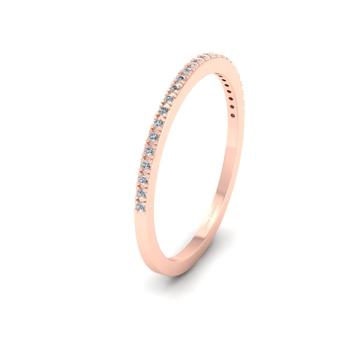 0.20CTTW DIAMOND WEDDING BAND