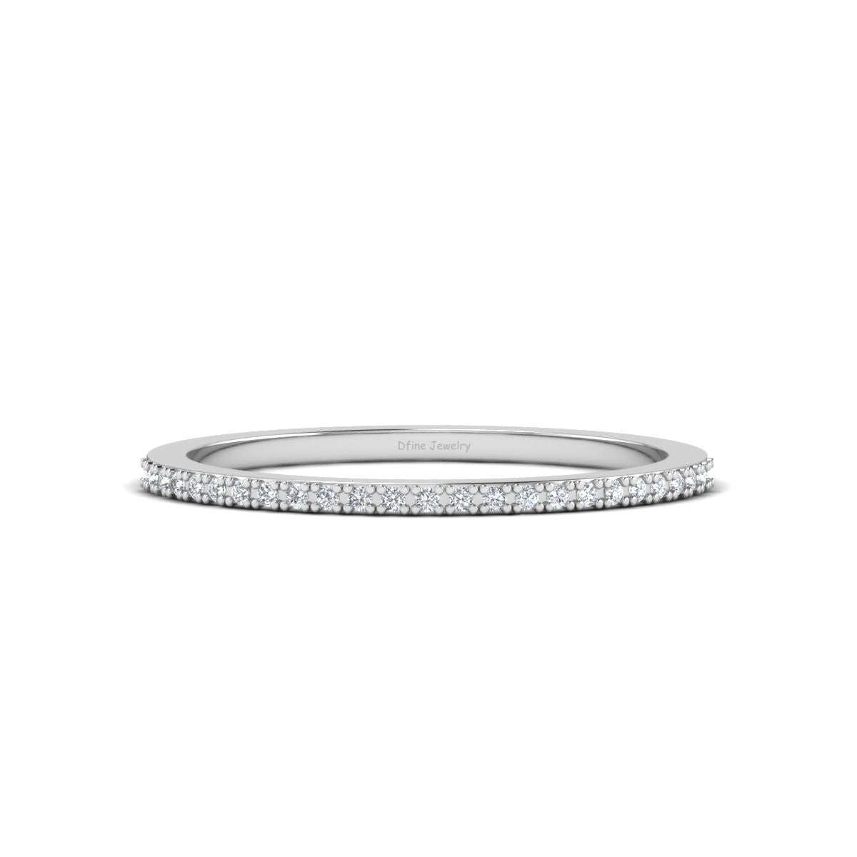 0.20CTTW DIAMOND WEDDING BAND