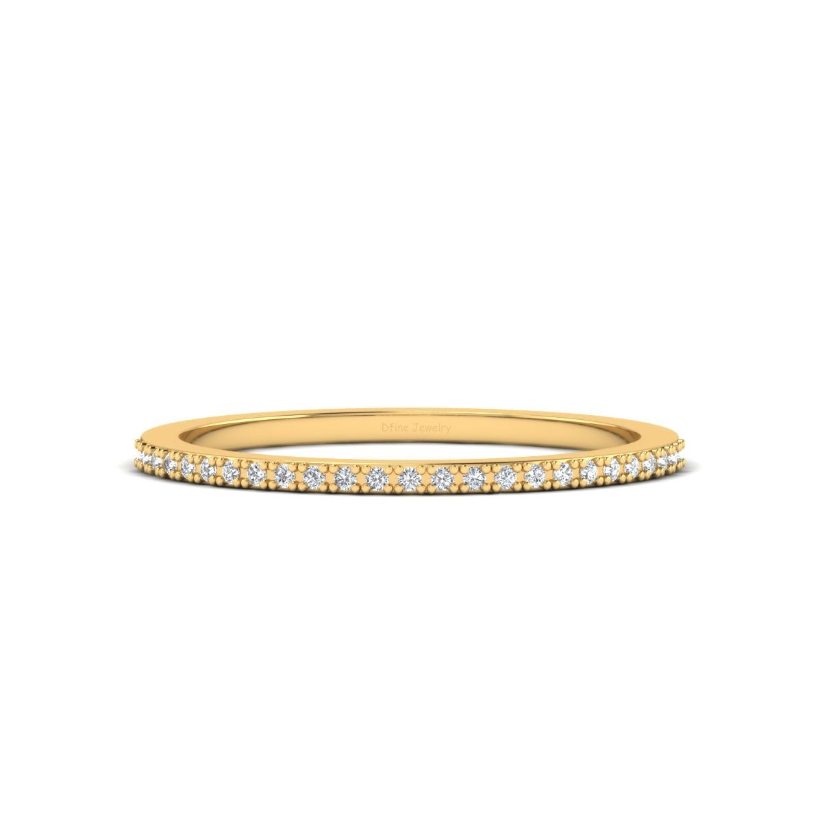 0.20CTTW DIAMOND WEDDING BAND