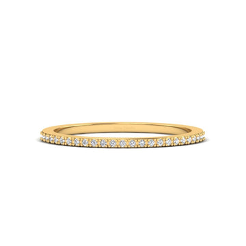 NATURAL DIAMOND STACKABLE BAND