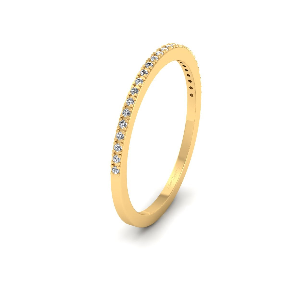 0.20CTTW DIAMOND WEDDING BAND