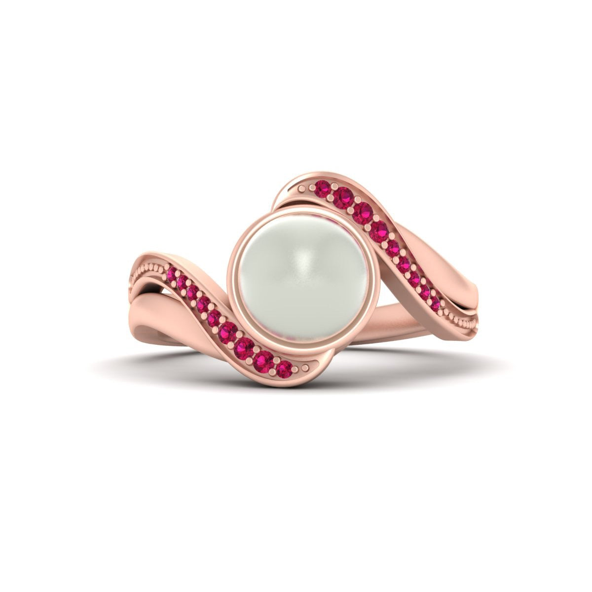 PEARL ENGAGEMENT RING
