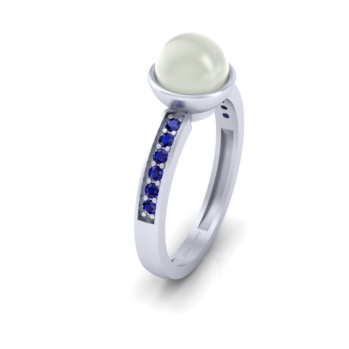 JUNE BIRTHSTONE PEARL RING
