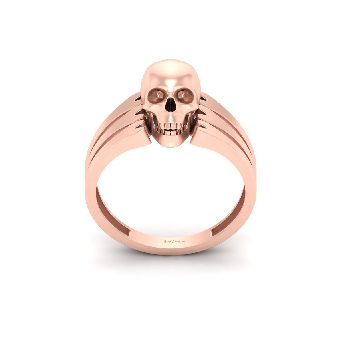 Bones and Skull Wedding Ring