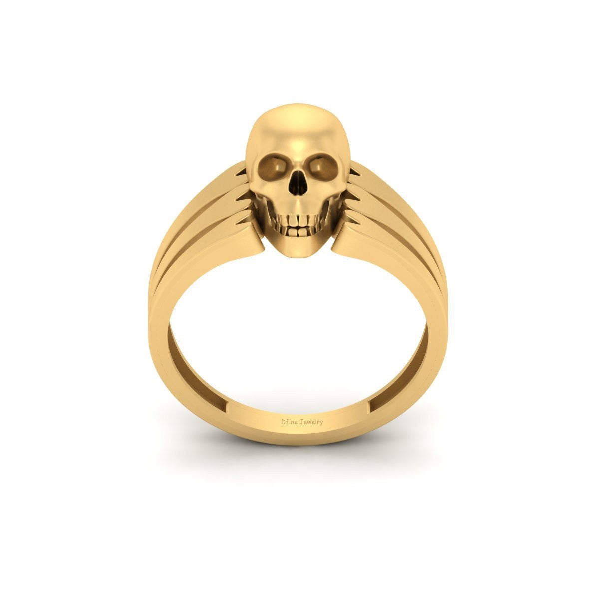 Bones and Skull Wedding Ring
