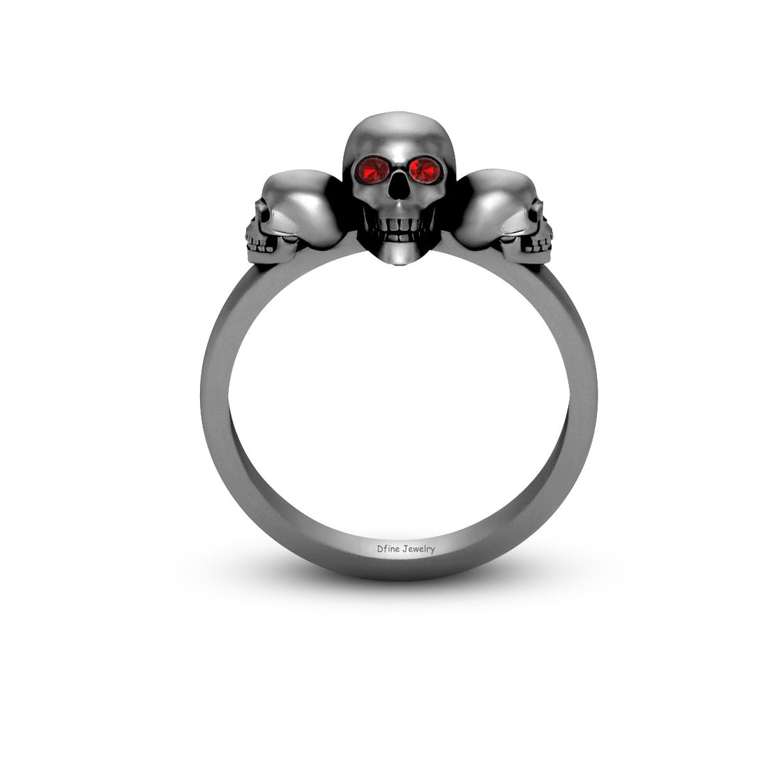Memento Mori Skull Ring Womens