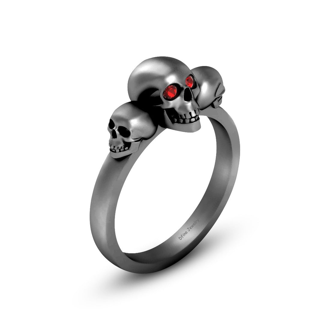 Memento Mori Skull Ring Womens