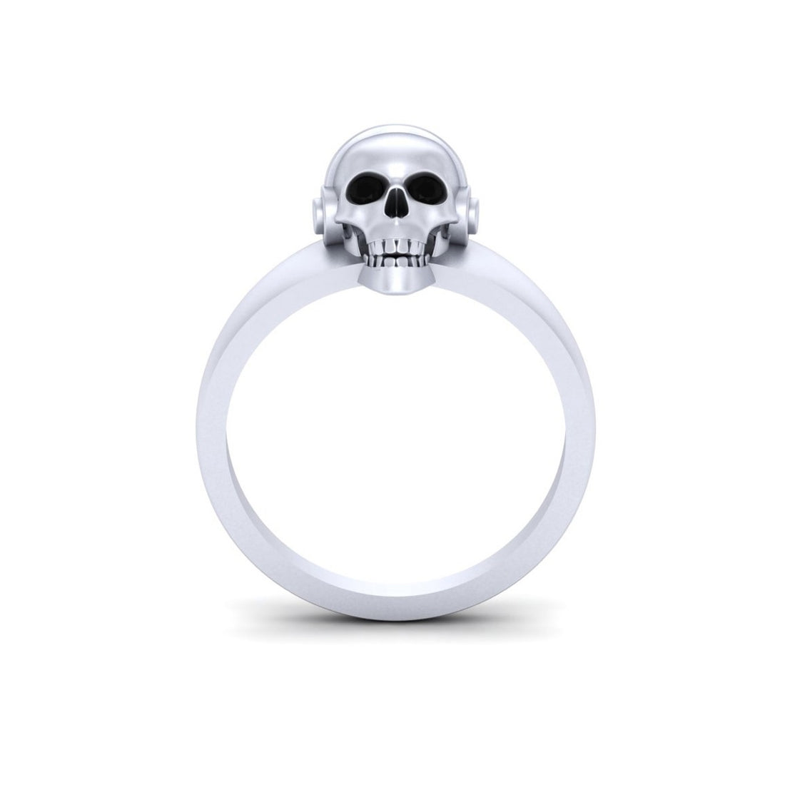 Hip Hop DJ Skull Ring