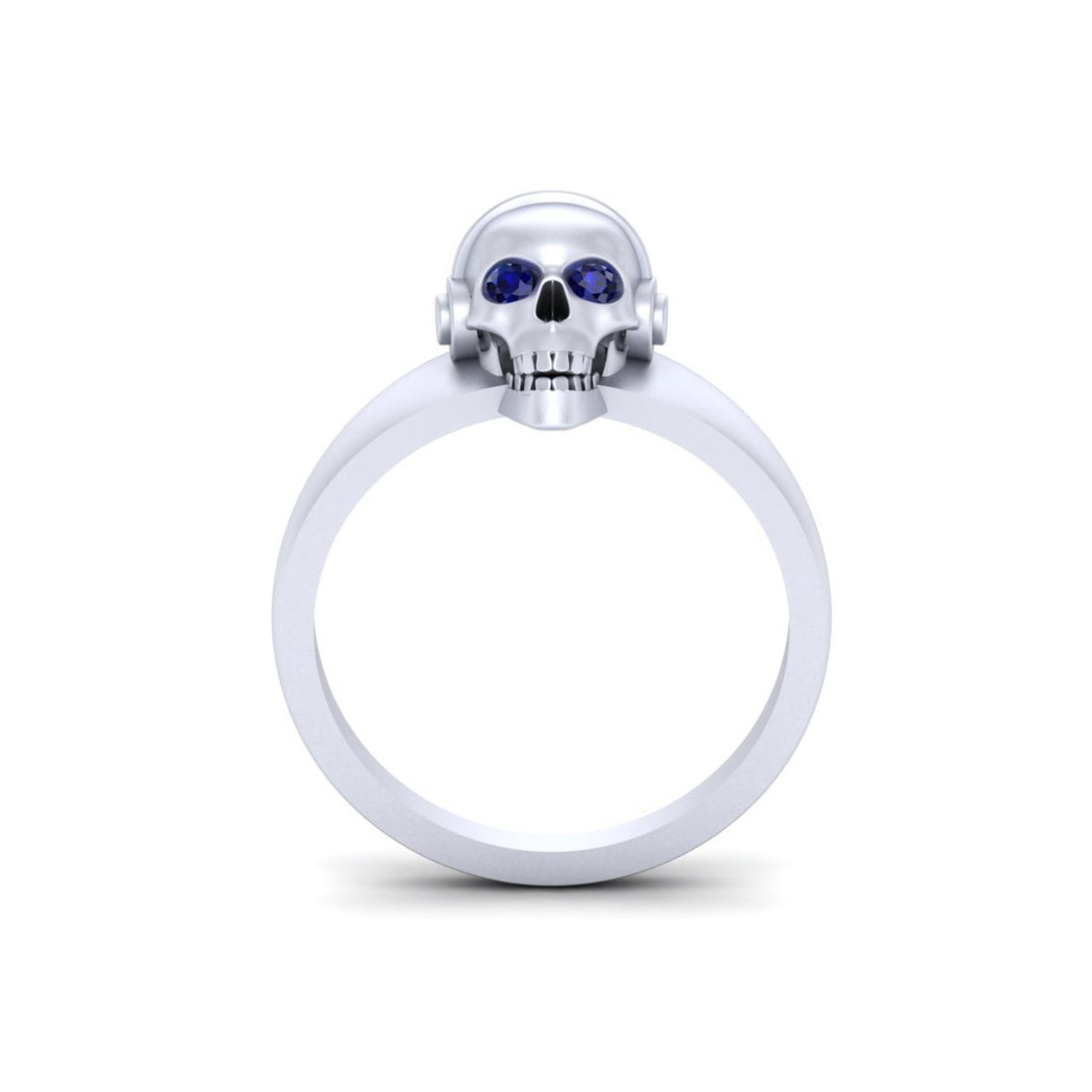 Hip Hop Skull Ring