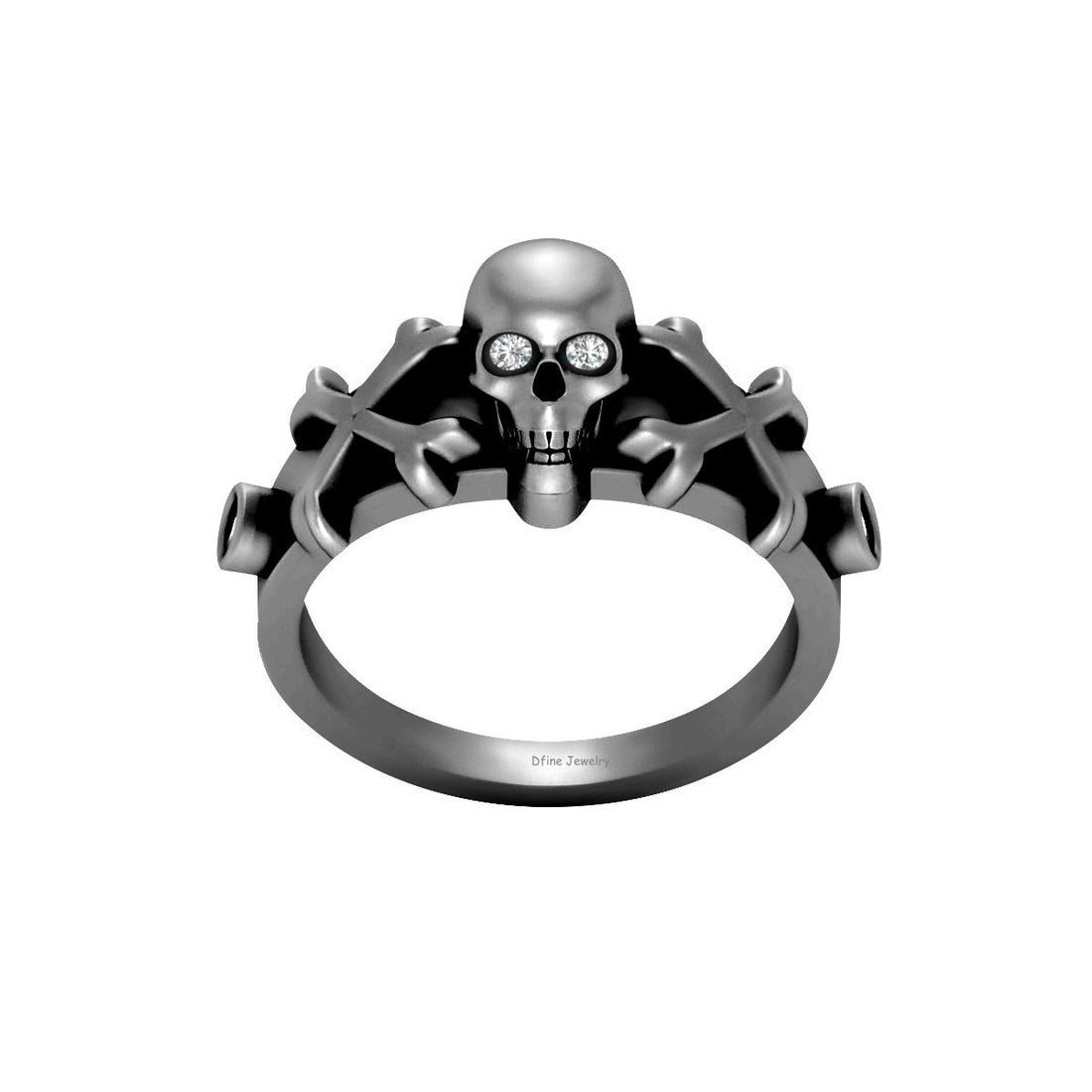 Pirates Skull Engagement Ring