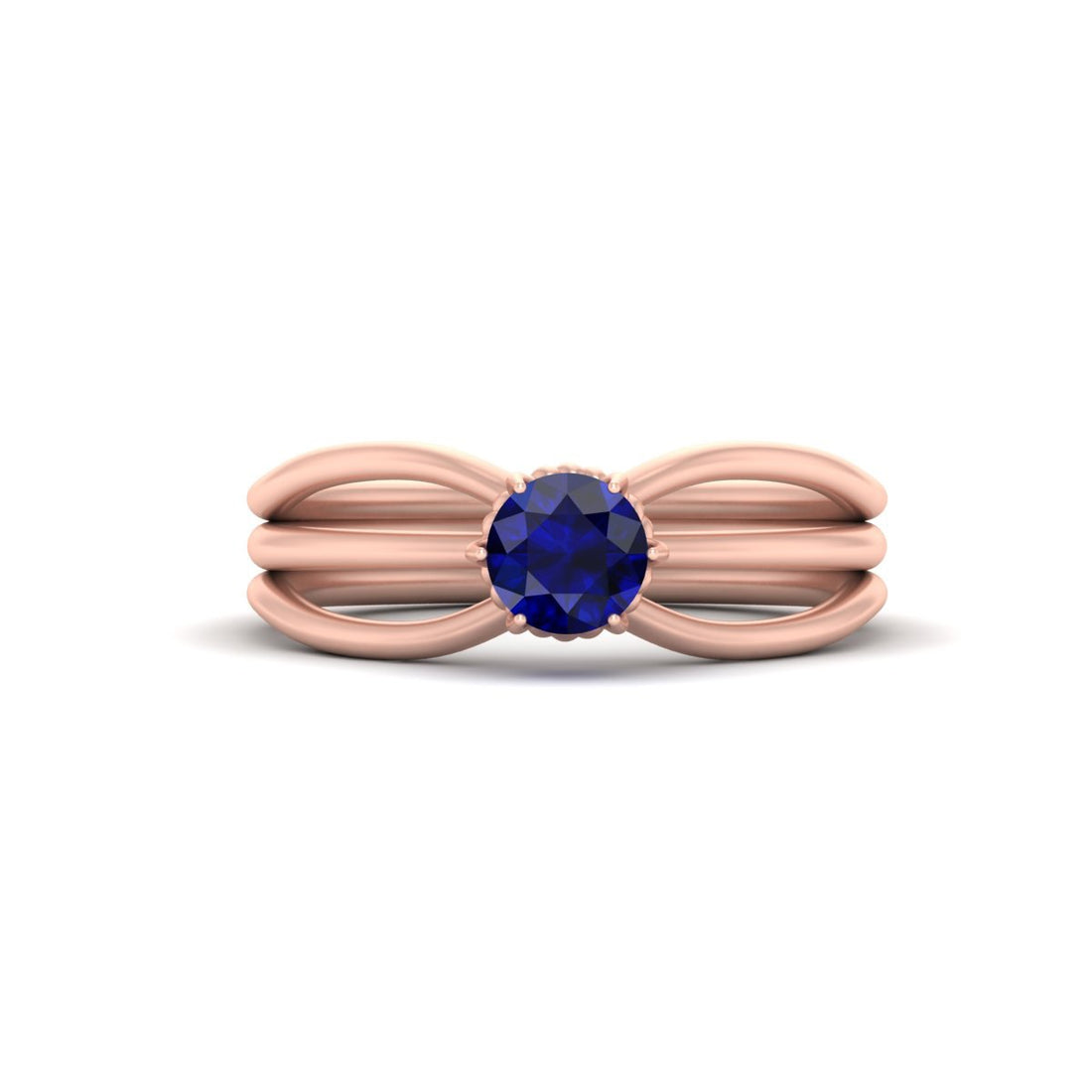 HALF CARAT SAPPHIRE ENGAGEMENT RING