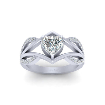 HEART SHAPE DIAMOND RING
