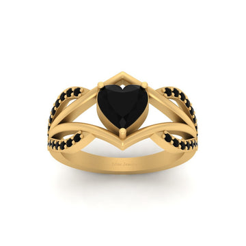 SPLIT SHANK ENGAGEMENT RING