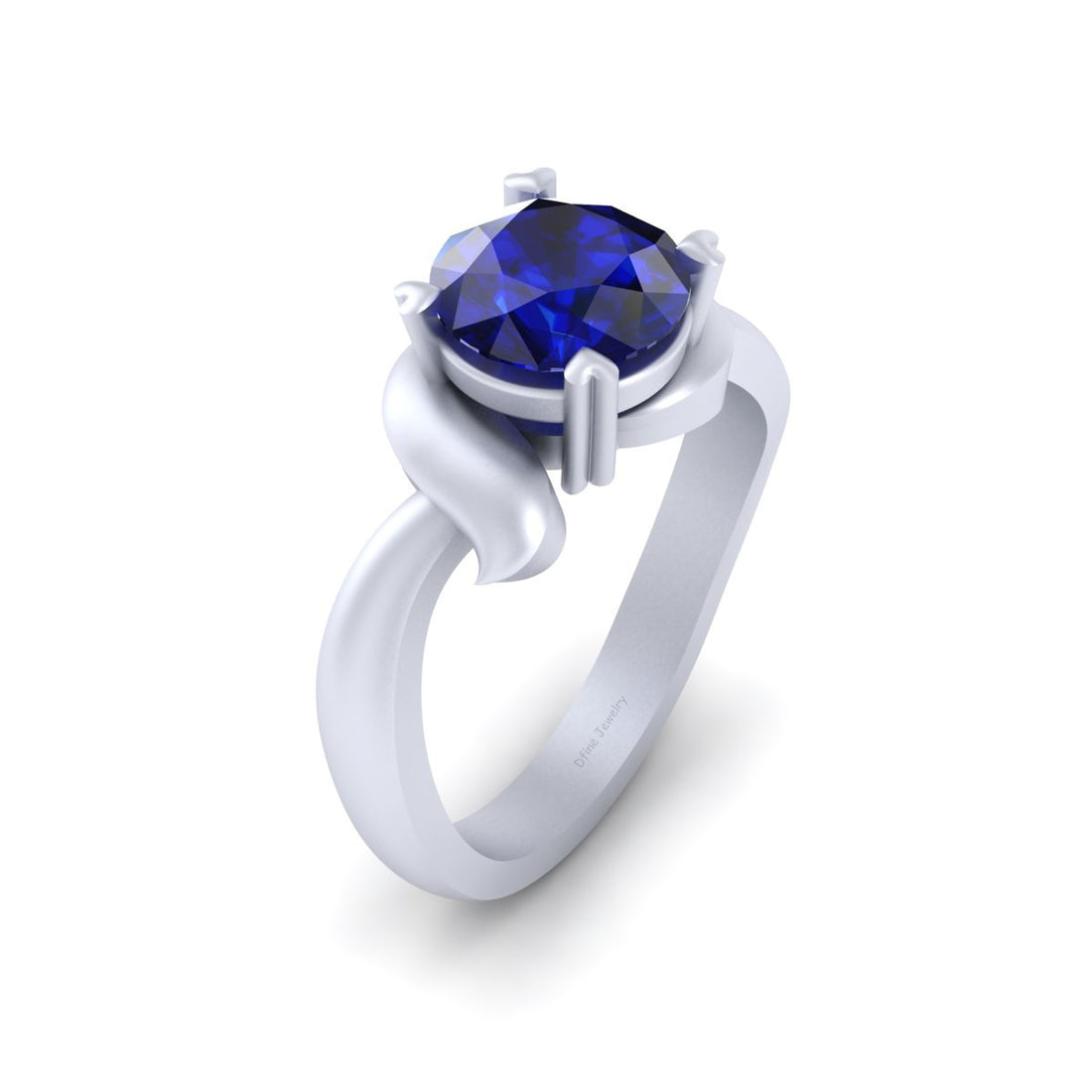HEART PRONG SET PROMISE RING