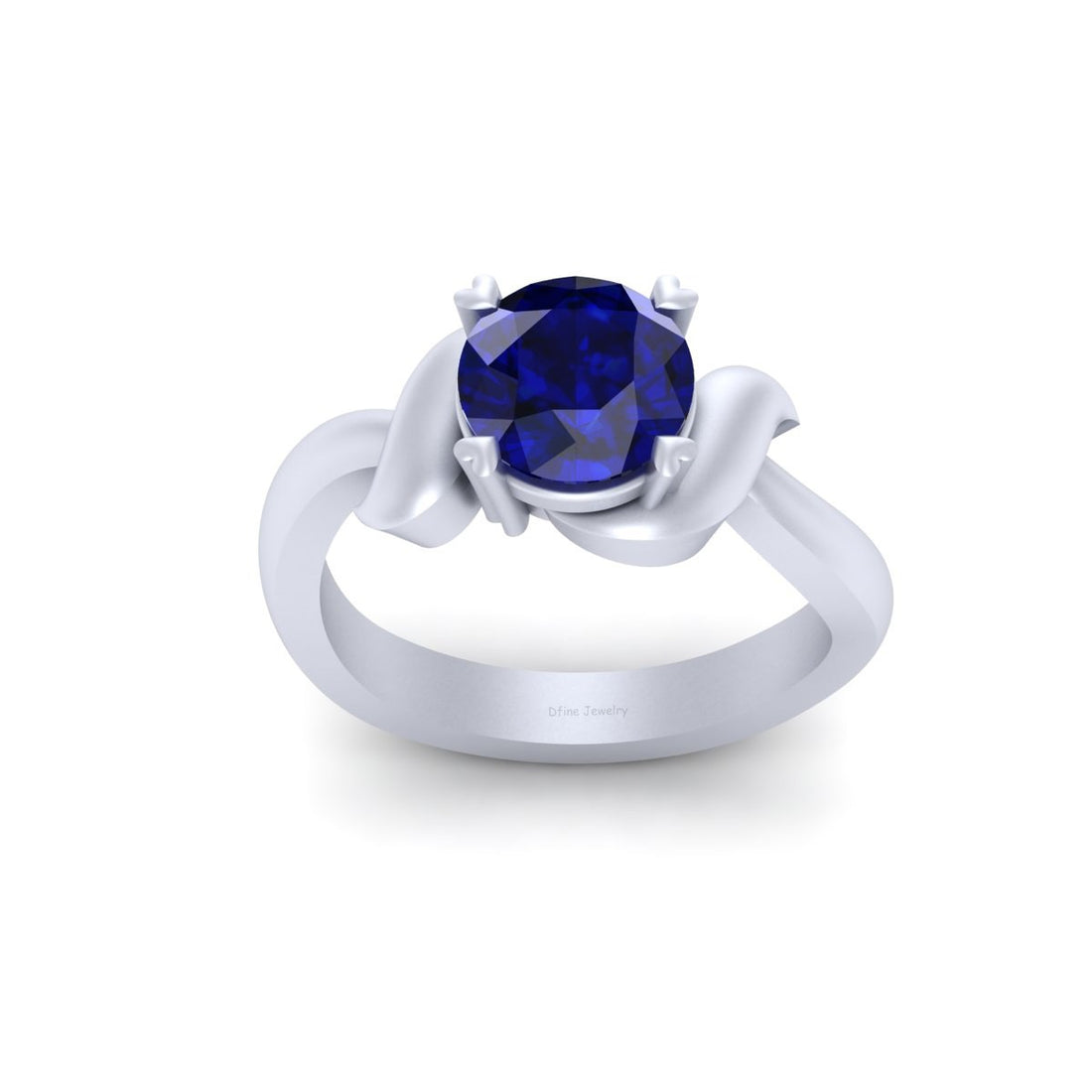HEART PRONG SET PROMISE RING