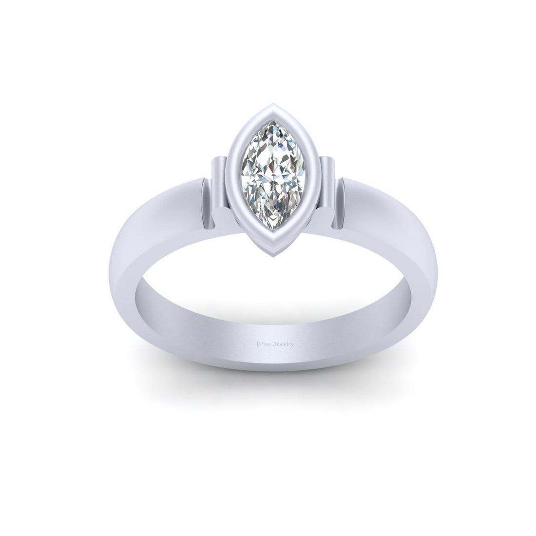 HALF CARAT MARQUISE DIAMOND RING
