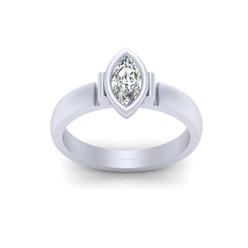 HALF CARAT MARQUISE DIAMOND RING