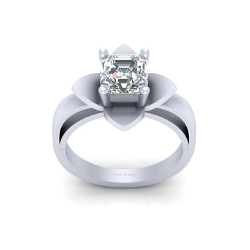 FLOWER PETAL WEDDING RING