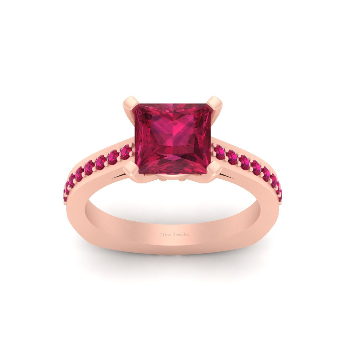EUROPEAN SHANK ENGAGEMENT RING