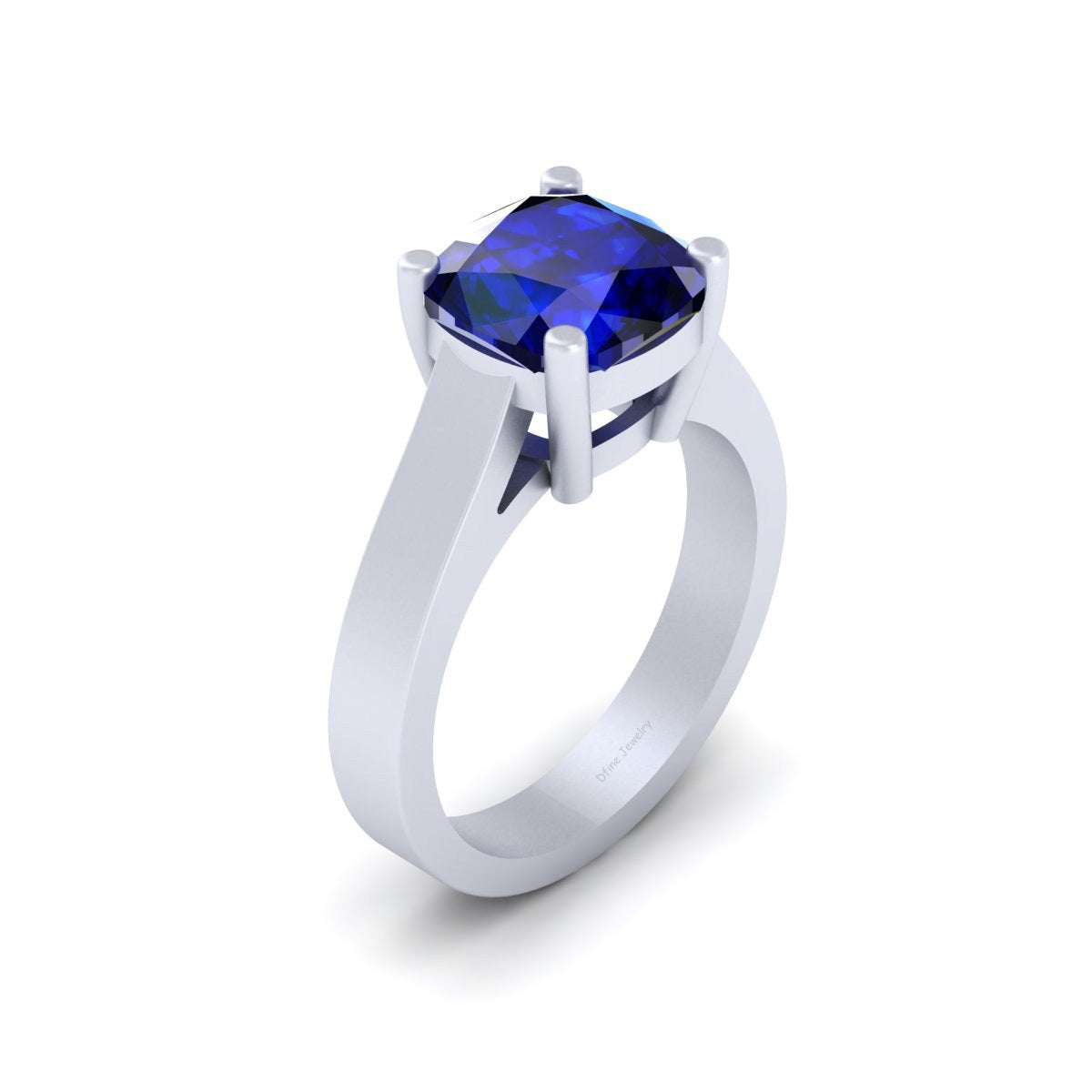 CUSHION CUT ENGAGEMENT RING