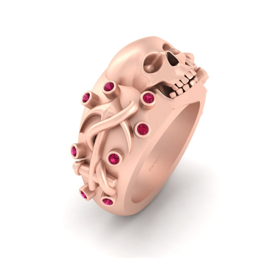 Anchor Gothic Engagement Ring