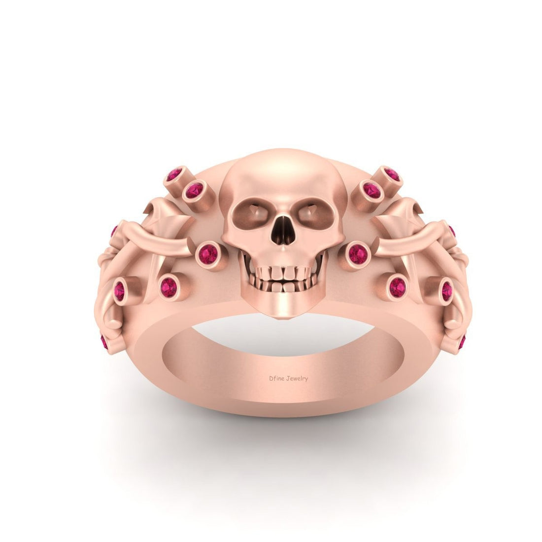 Anchor Gothic Engagement Ring