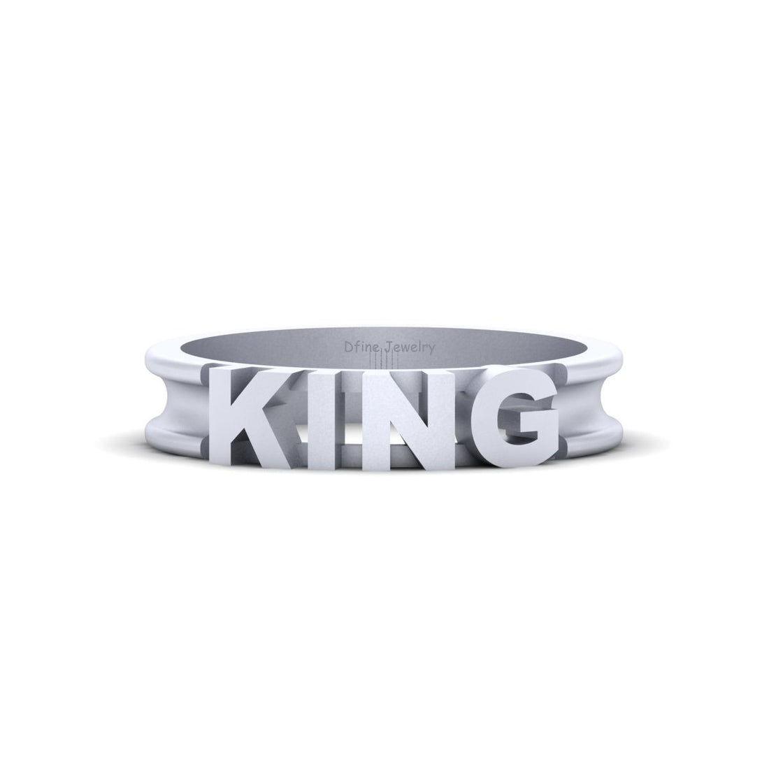 ROYALTY SYMBOLISES KING WEDDING BAND