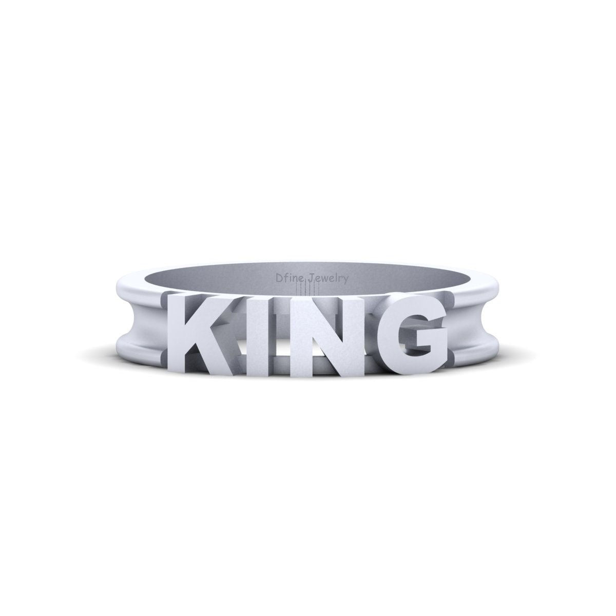 ROYALTY SYMBOLISES KING WEDDING BAND