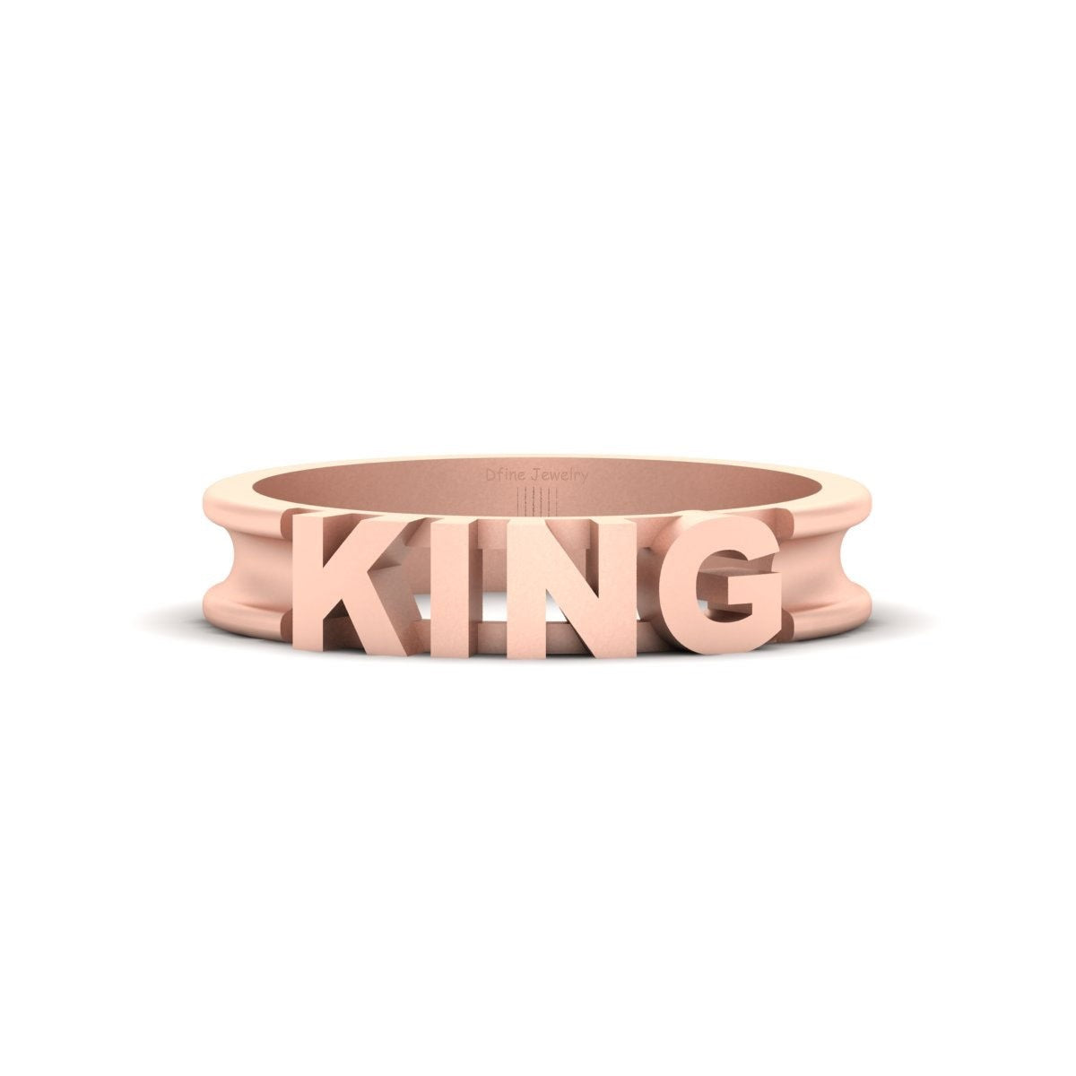 ROYALTY SYMBOLISES KING WEDDING BAND