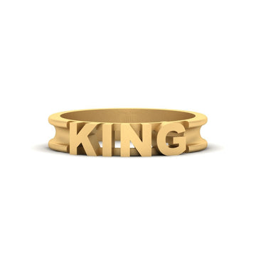 ROYALTY SYMBOLISES KING WEDDING BAND
