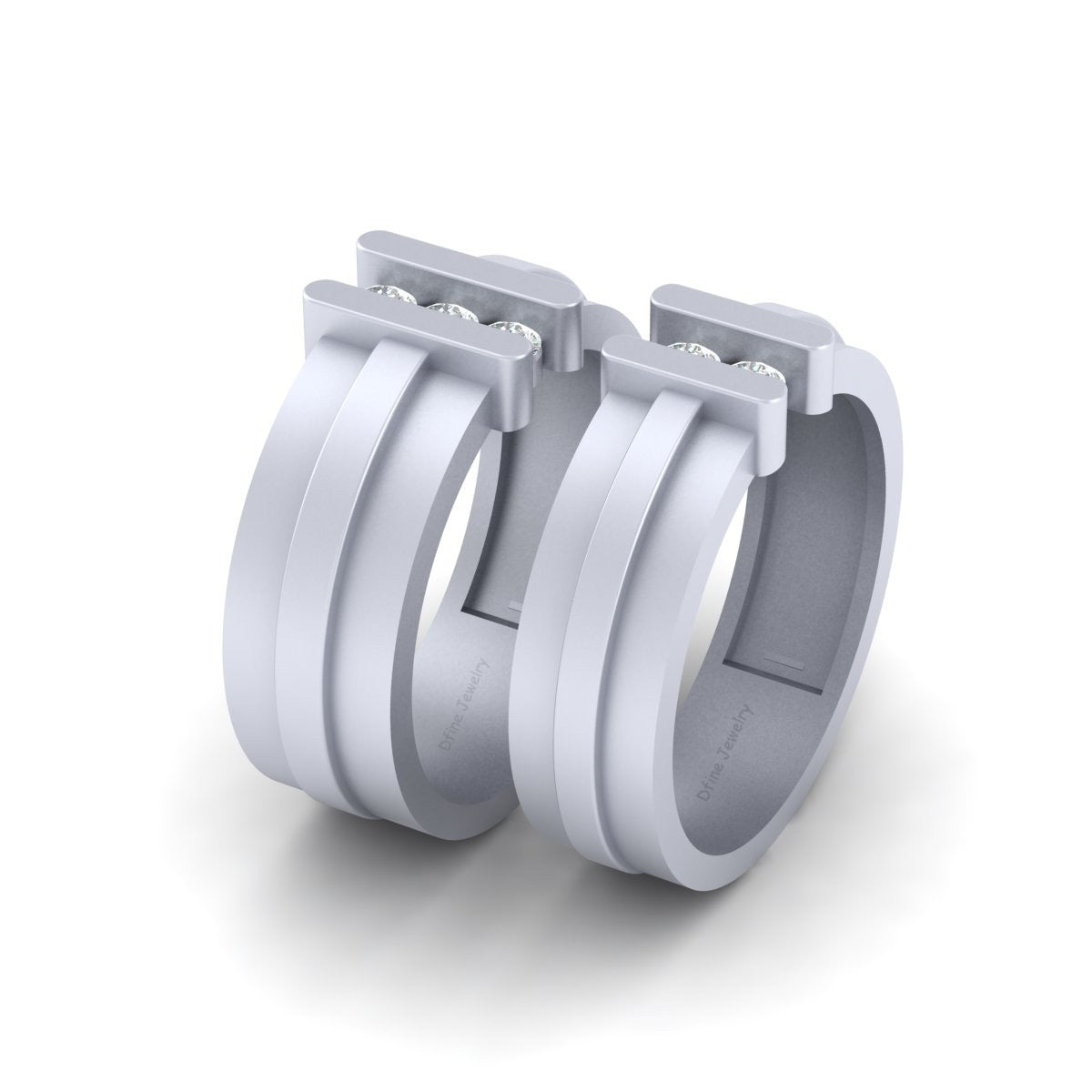 0.30TCW Diamond Wedding Bands