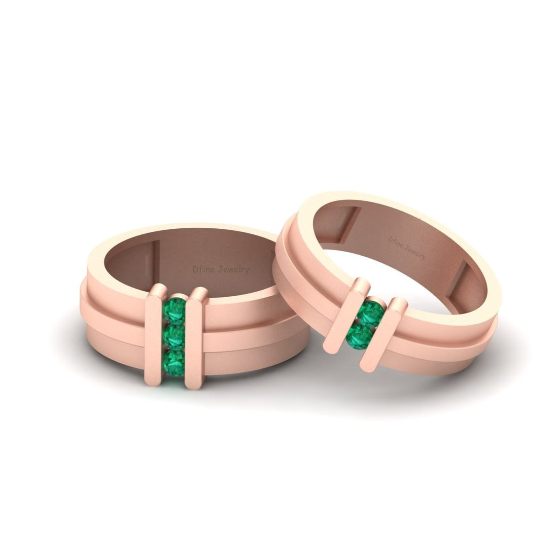 Matching Anniversary Bands His Her