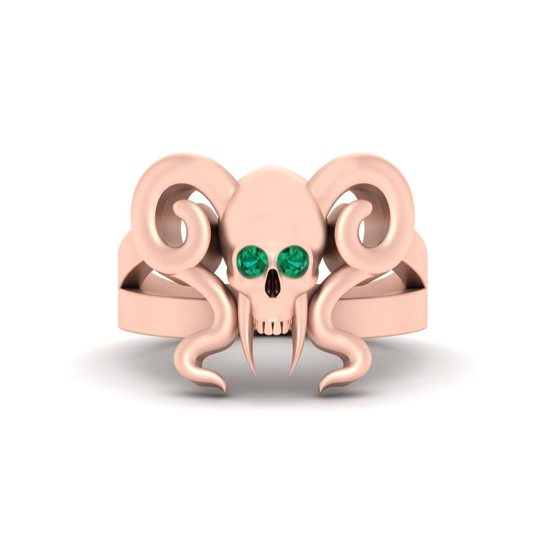 Vampire Skull Wedding Ring