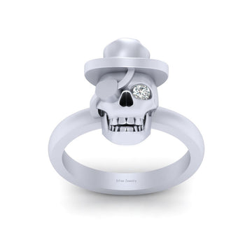 Pirate Skull Ring Womens