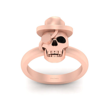 Skull Pirates Engagement Ring