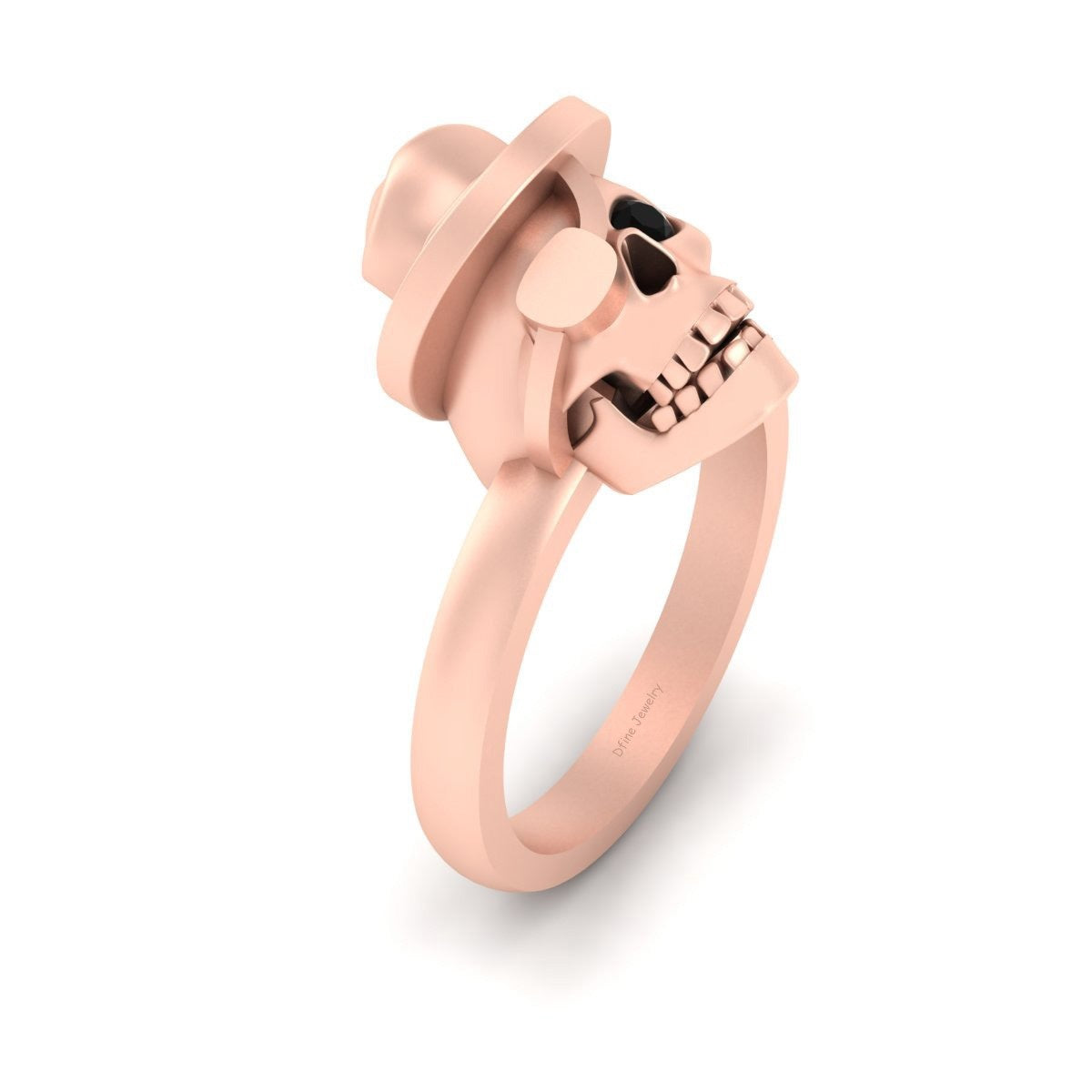 Skull Pirates Engagement Ring