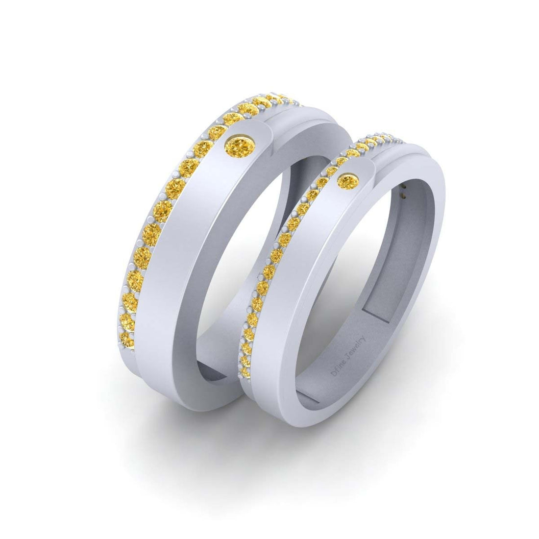 Matching Eternity Bands For Couple